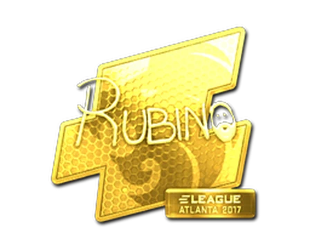 Sticker | RUBINO (Gold) | Atlanta 2017 image