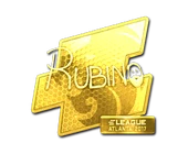 Sticker | RUBINO (Gold) | Atlanta 2017 image