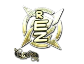 Sticker | REZ (Gold) | Paris 2023 image