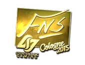 Sticker | FNS (Gold) | Cologne 2015 image