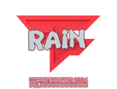Sticker | rain | Copenhagen 2024 image