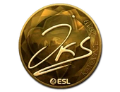 Sticker | jks (Gold) | Katowice 2019 image