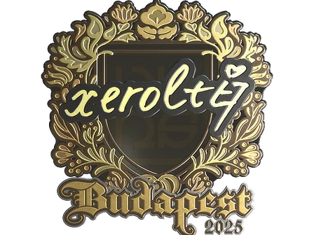 Sticker | xerolte (Gold) | Budapest 2025 image