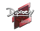 Sticker | dupreeh | Boston 2018 image