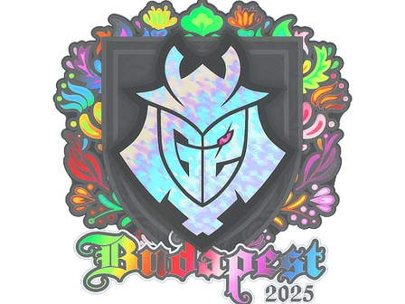 Sticker | G2 esports (Holo) | Budapest 2025 image
