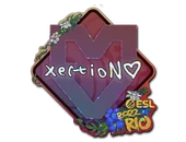 Sticker | xertioN (Glitter) | Rio 2022 image