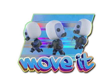 Sticker | Move It (Holo) image