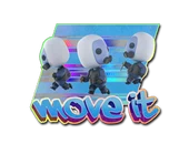 Sticker | Move It (Holo) image