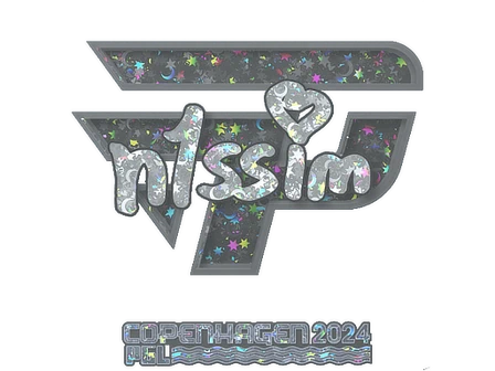 Sticker | n1ssim (Glitter) | Copenhagen 2024 image