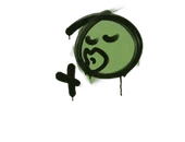 Sealed Graffiti | Smooch (Battle Green) image