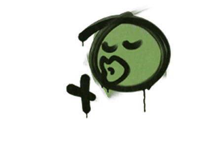 Sealed Graffiti | Smooch (Battle Green) image