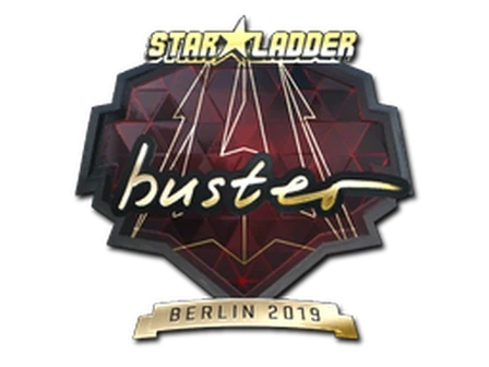Sticker | buster (Gold) | Berlin 2019 image