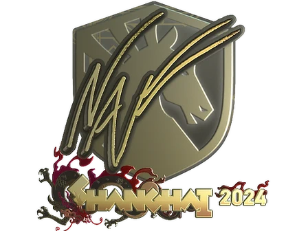 Sticker | NAF (Gold) | Shanghai 2024 image