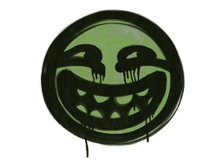 Sealed Graffiti | Smarmy (Battle Green) image