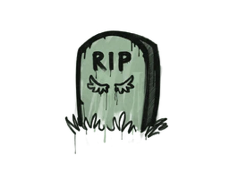 Sealed Graffiti | Tombstone (Cash Green) image