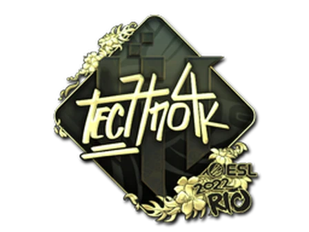Sticker | Techno4K (Gold) | Rio 2022 image