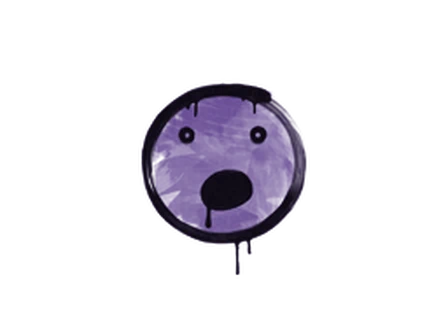 Sealed Graffiti | Speechless (Monster Purple) image