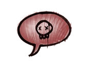 Sealed Graffiti | Death Sentence (Blood Red) image