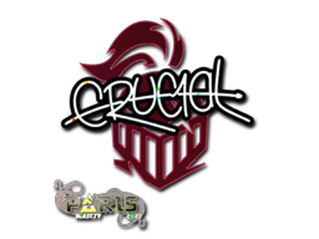 Sticker | CRUC1AL (Glitter) | Paris 2023 image