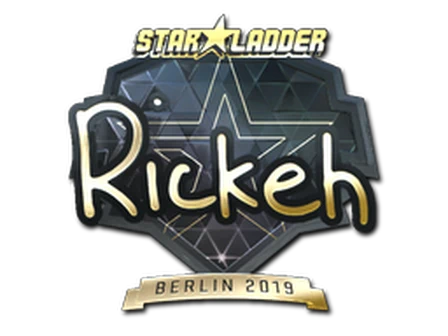 Sticker | Rickeh (Gold) | Berlin 2019 image