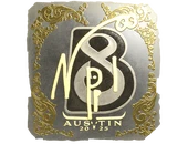 Sticker | npl (Gold) | Austin 2025 image