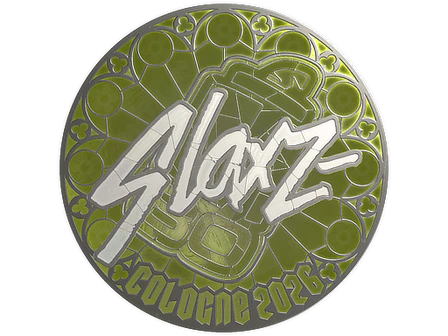 Sticker | slaxz- (Foil) | Cologne 2026 image