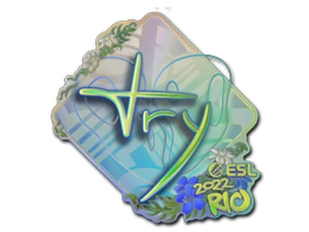 Sticker | TRY (Holo) | Rio 2022 image