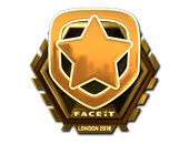 Sticker | Gambit Esports (Gold) | London 2018 image