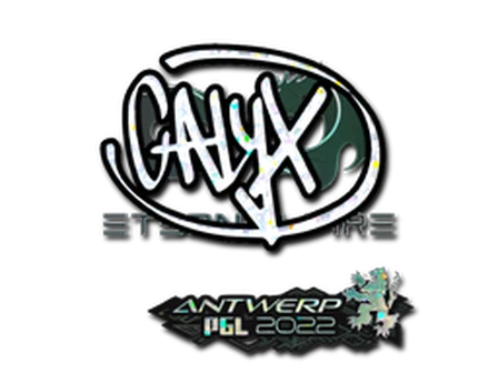 Sticker | Calyx (Glitter) | Antwerp 2022 image