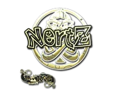 Sticker | NertZ (Gold) | Paris 2023 image