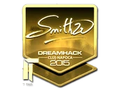 Sticker | SmithZz (Gold) | Cluj-Napoca 2015 image