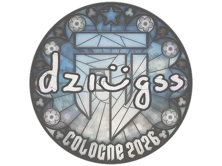 Sticker | dziugss | Cologne 2026 image