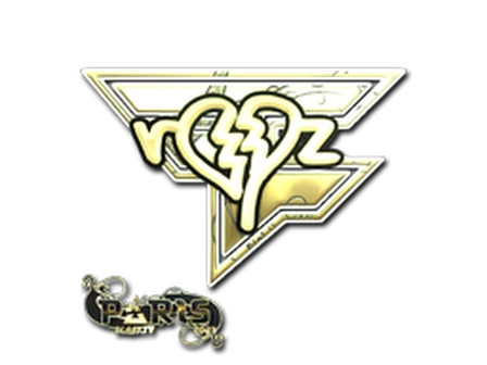 Sticker | ropz (Gold) | Paris 2023 image