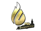 Sticker | Copenhagen Flames (Gold) | Stockholm 2021 image