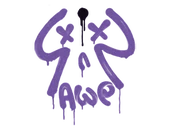 Sealed Graffiti | Recoil AWP (Monster Purple) image