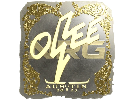Sticker | oSee (Gold) | Austin 2025 image