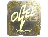 Sticker | oSee (Gold) | Austin 2025 image
