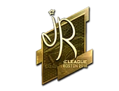 Sticker | jR (Gold) | Boston 2018 image