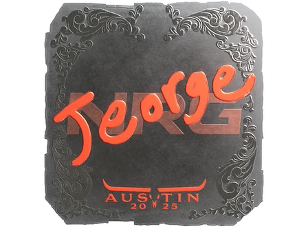 Sticker | jeorge (Foil) | Austin 2025 image