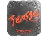 Sticker | jeorge (Foil) | Austin 2025 image