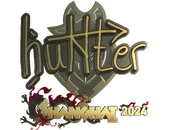 Sticker | huNter- (Gold) | Shanghai 2024 image