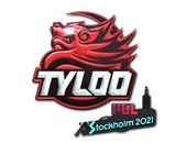 Sticker | Tyloo (Foil) | Stockholm 2021 image