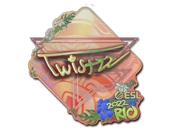 Sticker | Twistzz (Holo) | Rio 2022 image