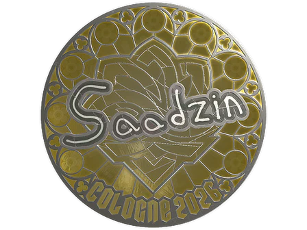 Sticker | saadzin (Foil) | Cologne 2026 image