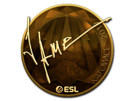 Sticker | Jame (Gold) | Katowice 2019 image