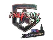 Sticker | nafany (Holo) | Stockholm 2021 image