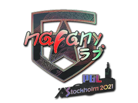 Sticker | nafany (Holo) | Stockholm 2021 image