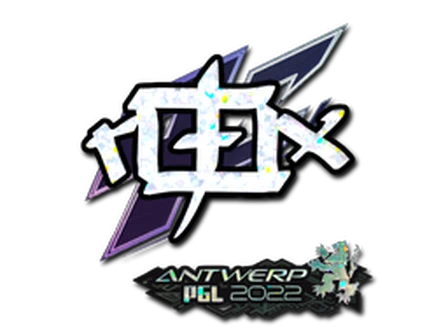 Sticker | rox (Glitter) | Antwerp 2022 image