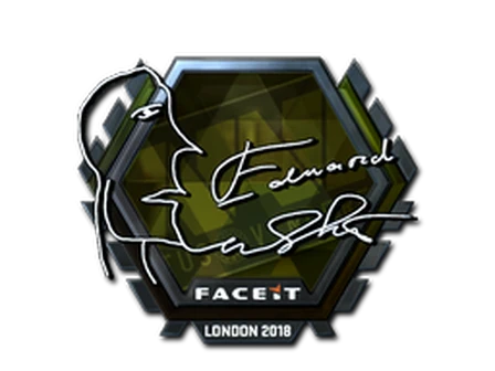 Sticker | Edward (Foil) | London 2018 image