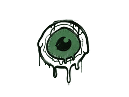 Sealed Graffiti | Eye Spy (Jungle Green) image